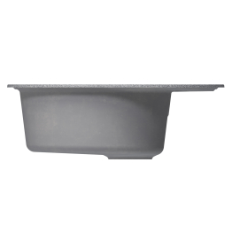 Мойка ML-GM17 овальная с крылом, 580*470*180мм NEW*