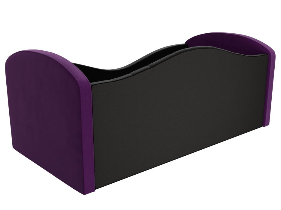 Кровати одноярусные, Детская кровать Сказка Люкс, микровельвет