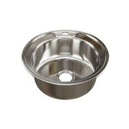 Мойка круг d 51 (0,8) с сифоном  ДЕКОР