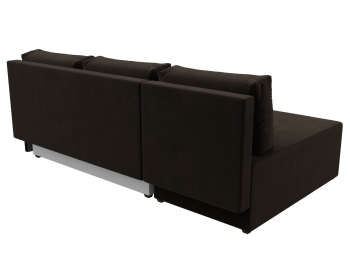 Угловой диван Поло левый угол, микровельвет