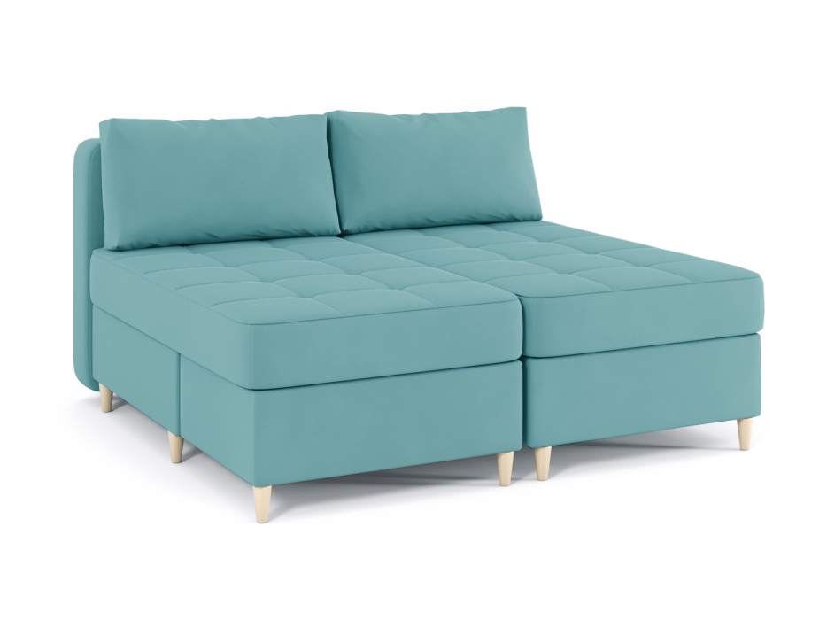 Диваны угловые в гостиную, Диван-кровать угловой Оливер 2 еврокнижка-трансформер, велюр