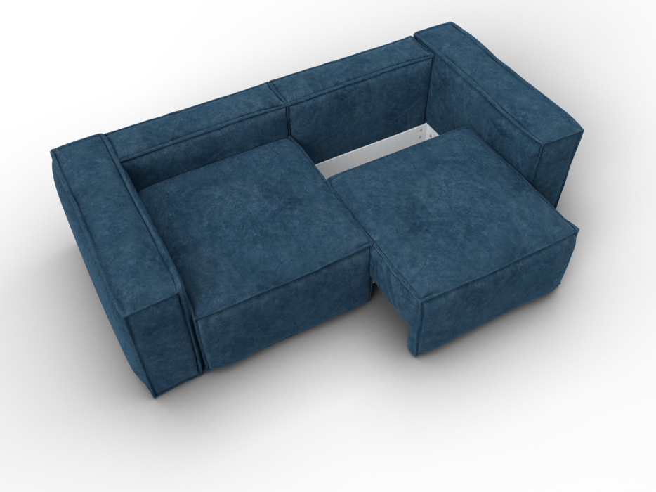 Диваны с ящиком для белья, Диван прямой Лига-081 НПБ, велюр BRUT