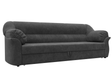 Диваны кровати со спальным местом, Диван прямой Карнелла, велюр BRUT