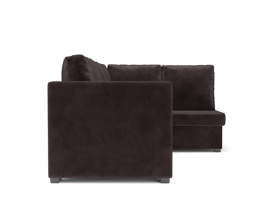 Диваны угловые в гостиную, Диван угловой Мансберг (Бархат)