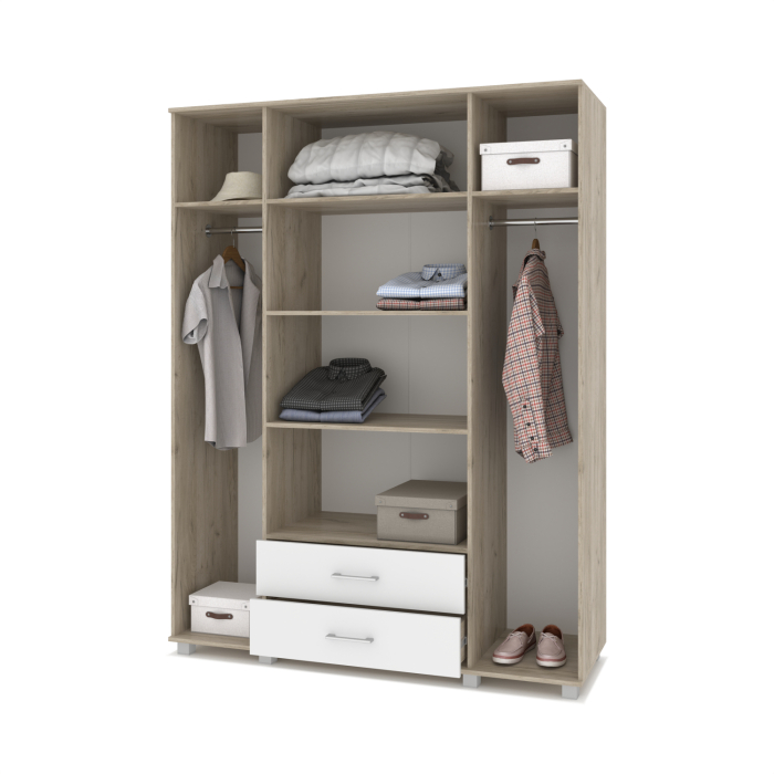 Шкафы распашные, Модульная система Ева Е43 Шкаф