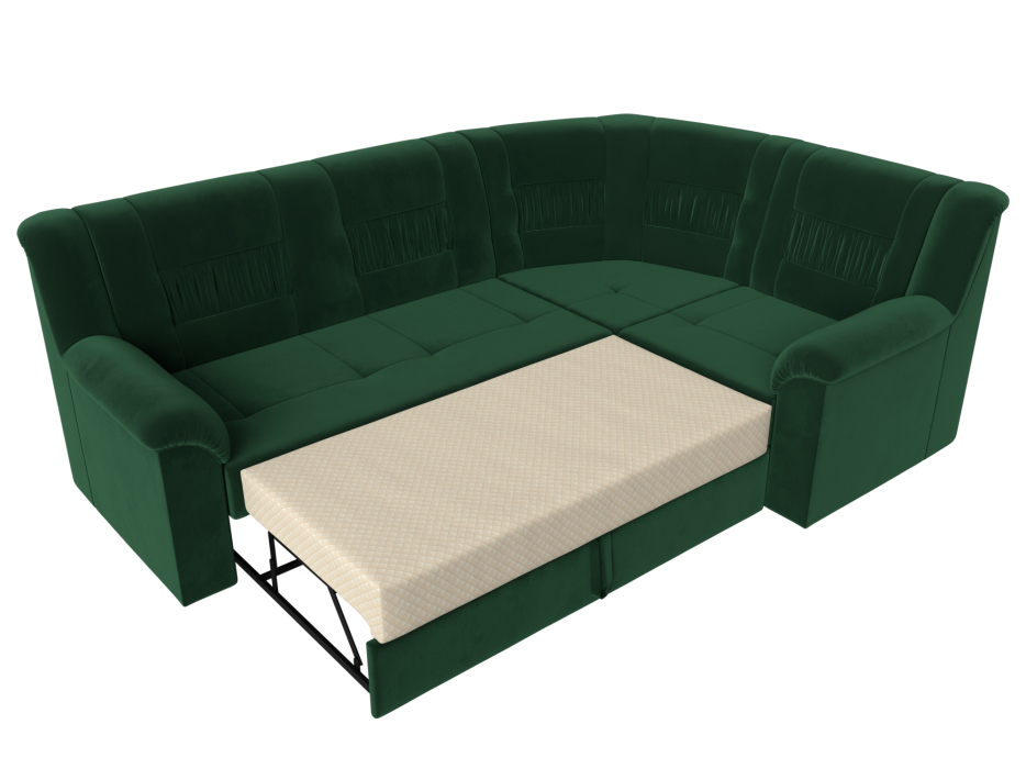 Диваны угловые в гостиную, Угловой диван Карелия правый, велюр