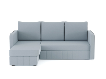 Диван-кровать угловой Cлим дельфин, велюр