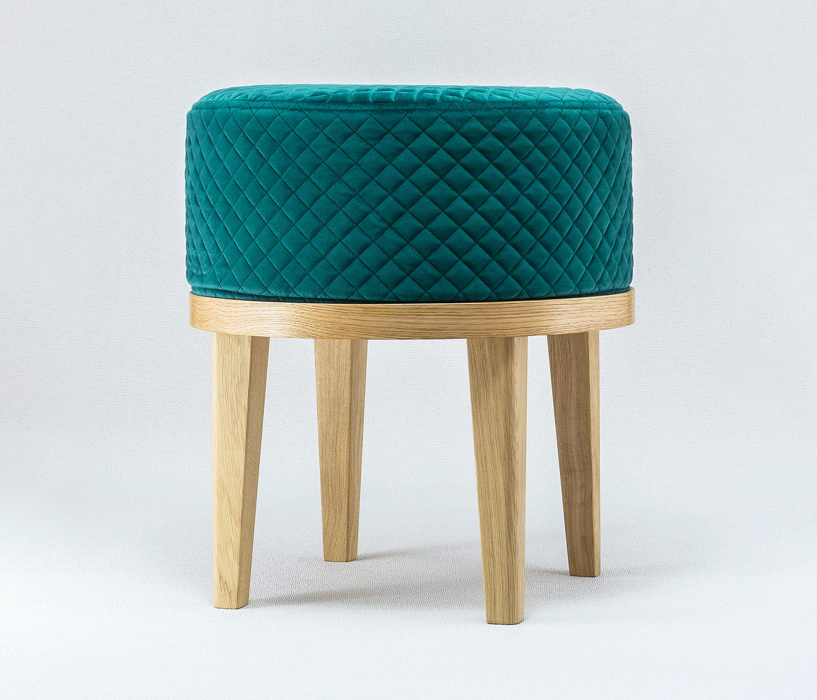 Банкетки, Пуф King, съемный чехол, велюр (стёганый)