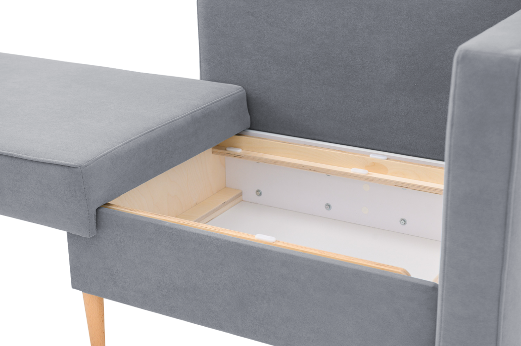 Кушетка диван, Кушетка Джина, угол правый