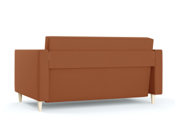 Диван-кровать еврокнижка Квадро, велюр