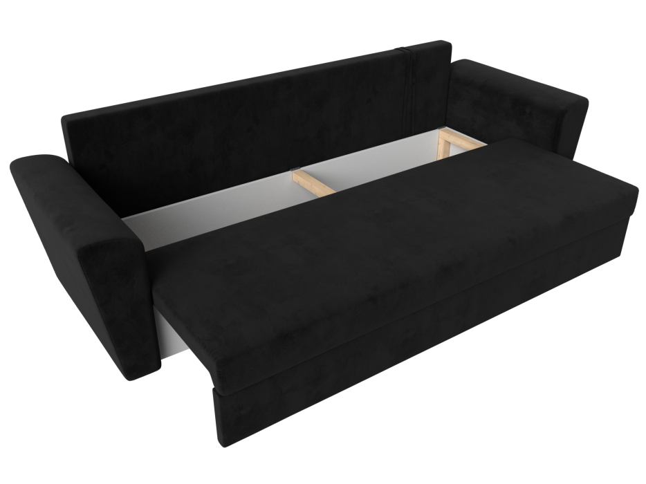 Диваны еврокнижки, Прямой диван Амстердам Лайт, велюр