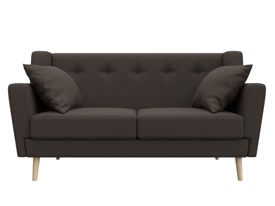 Диваны прямые кухонные, Диван кухонный прямой Брайтон 2, рогожка Амур