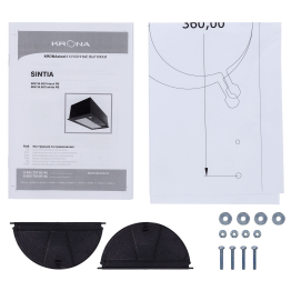 Вытяжка кухонная SINTIA 600 PB