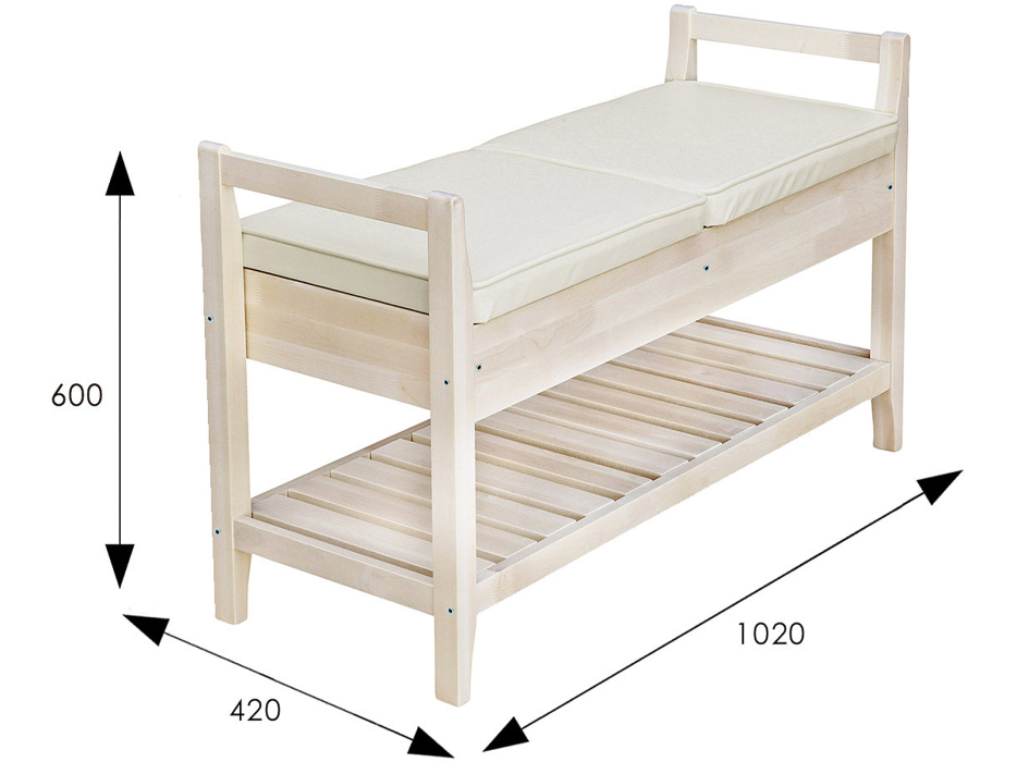 Скамейки, Скамья для прихожей Мебелик Н с ящиком
