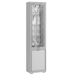 Шкаф-пенал с витриной Ливорно ЛШ-4