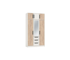 Шкафы распашные, Шкаф для одежды Вегас 83.08 + антресоль 83.11