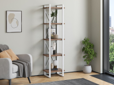 Стеллажи, Стеллаж Айсберг Лофт 40х182-2 белый