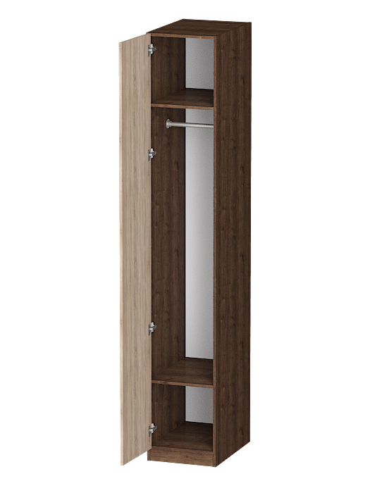 Для одежды, Распашной шкаф Лайф для одежды 40*60*240 Дуб экспрессив