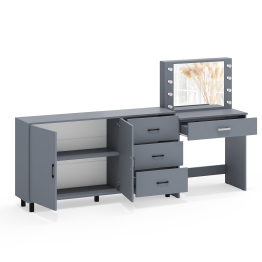 Комод-тумба 123-1604 и туалетный столик с подсветкой СТ-4