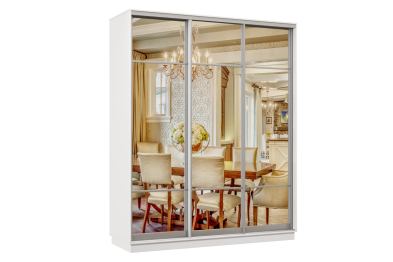 Шкаф-купе Премьер Лайт 28 (11;11;11) трехдверный