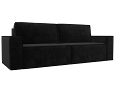 Диваны еврокнижки, Диван прямой Куба Лайт, велюр SEVEN