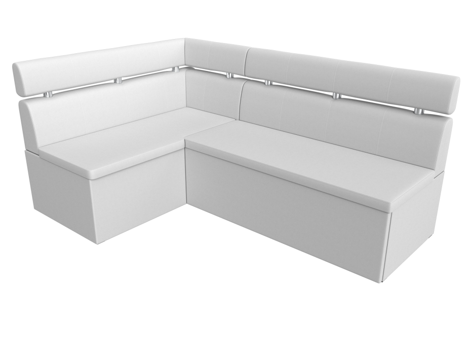 Диваны угловые кухонные, Кухонный угловой диван Классик левый угол, экокожа