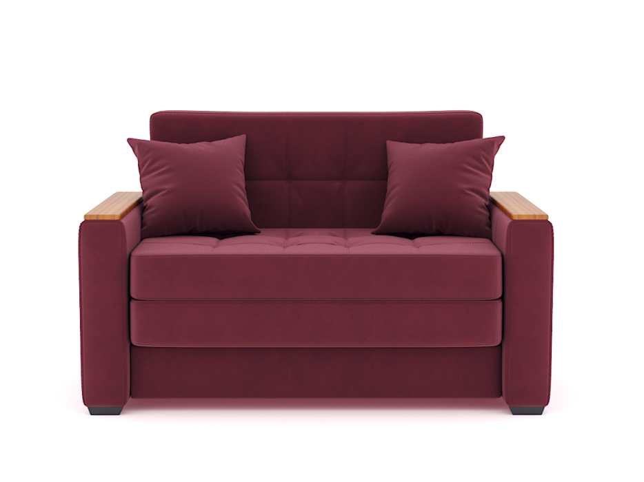 Диваны с ящиком для белья, Диван-кровать Этро Вуд, велюр