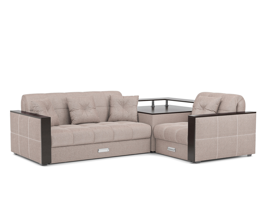 Диваны угловые в гостиную, Диван угловой Прага (Рогожка)