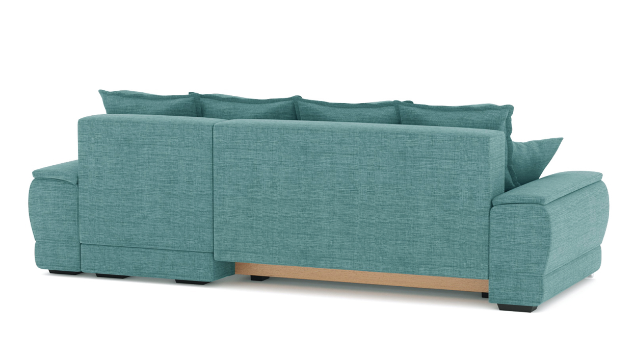 Диваны угловые в гостиную, Диван-кровать угловой Нордвикс Мини, рогожка