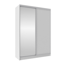 Шкаф-купе 2-дв  Домашний 1600 зеркало/лдсп  (в2295*ш1600*г595)