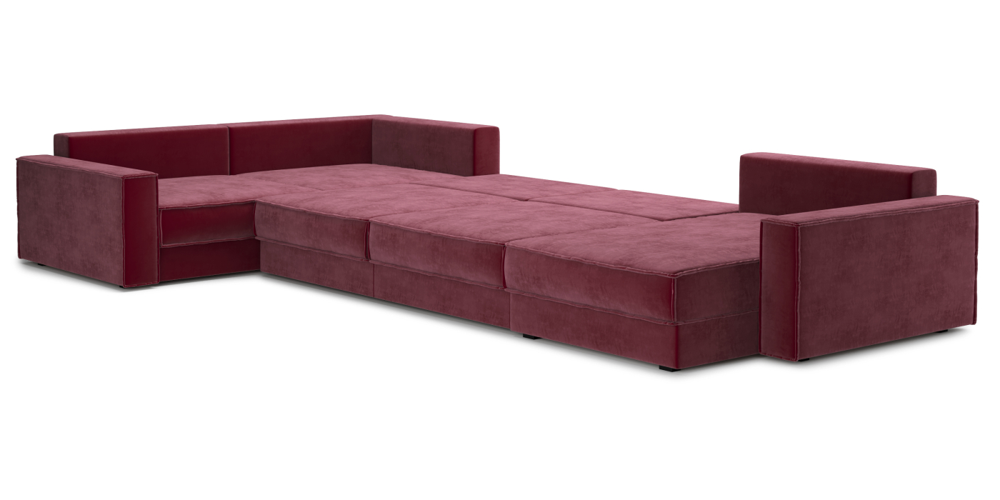 Диваны угловые в гостиную, Диван П-образный Тауэр