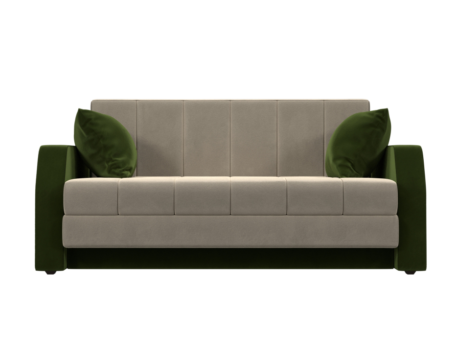 Диваны кровати со спальным местом, Диван прямой Малютка, микровельвет