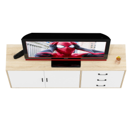 Широкий тумба-комод с ящиками и дверками РВК 123-1604