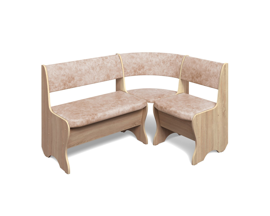 Кухонные уголки, Кухонный уголок Тюльпан Велюр №2