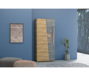 Шкаф со стеклом Аллегро 10