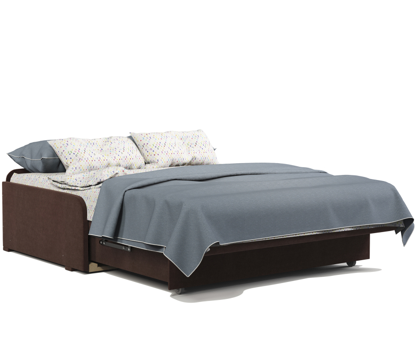 Диваны с ящиком для белья, Диван-кровать Коломбо БП 120, велюр