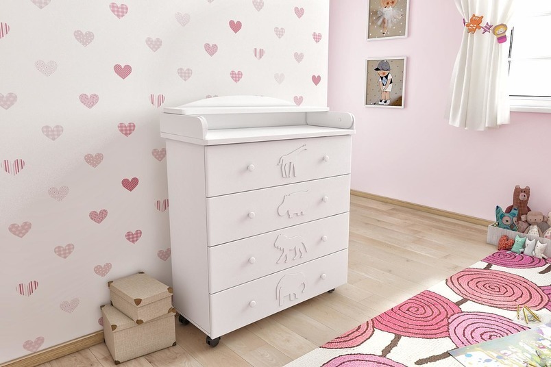 Детские комоды, Пеленальный комод Perinka АФРИКА