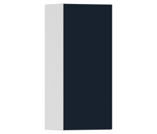 Регина РП-140 Полка Белый/МДФ Квадро Синий