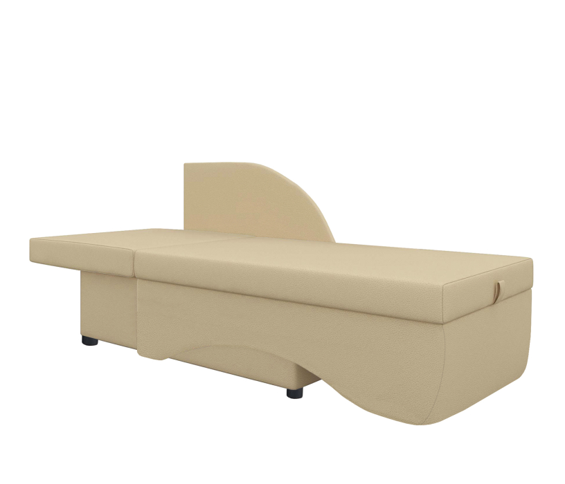 Диваны прямые кухонные, Кушетка Трио левый, экокожа