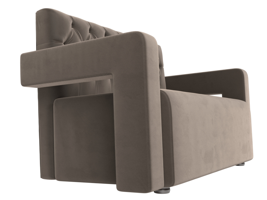 Дизайнерские диваны для гостиной, Прямой диван Рамос Люкс 2-х местный, велюр