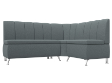 Диваны угловые кухонные, Диван кухонный угловой Кантри правый угол, рогожка Амур