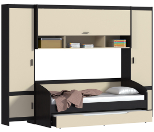 Дакота комплект с кроватью СБ-1905