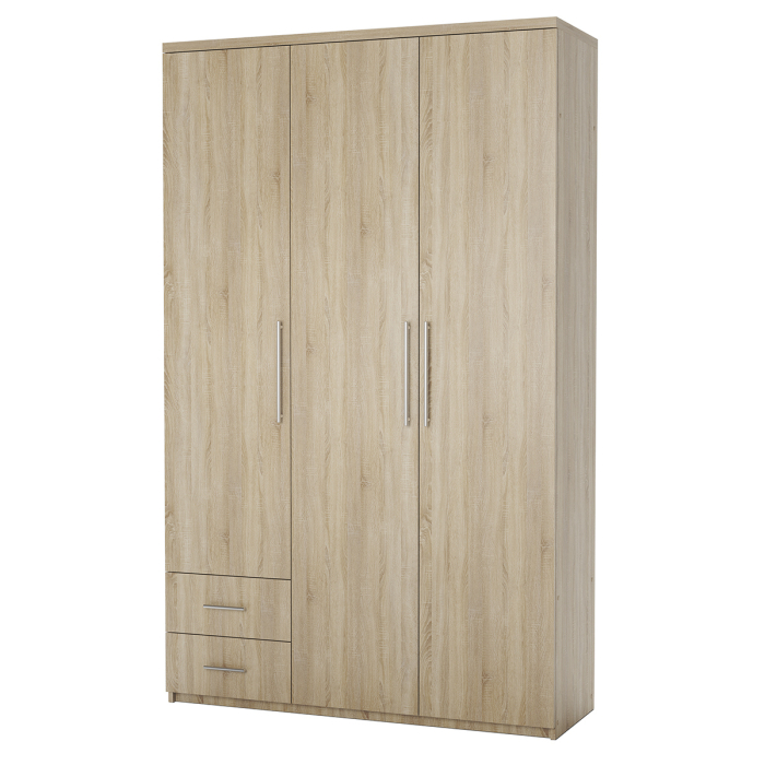 Для одежды, Шкаф трехдверный Мелодия МКЯ-32/1 105х45