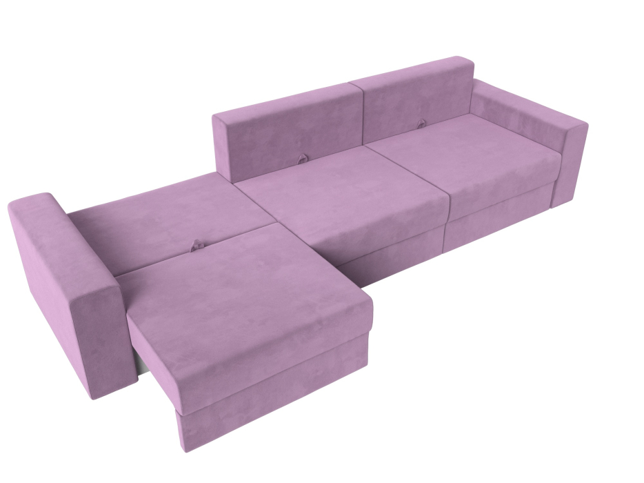 Офисные диваны, Диван прямой Майами Long, микровельвет