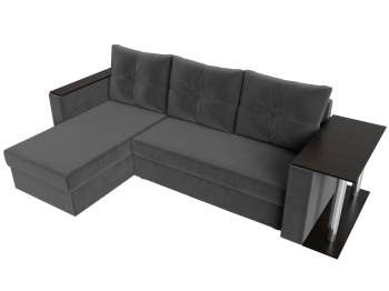 Угловой диван Атланта левый угол, велюр