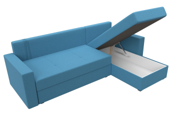 Диван угловой Верона Лайт правый угол, рогожка Амур