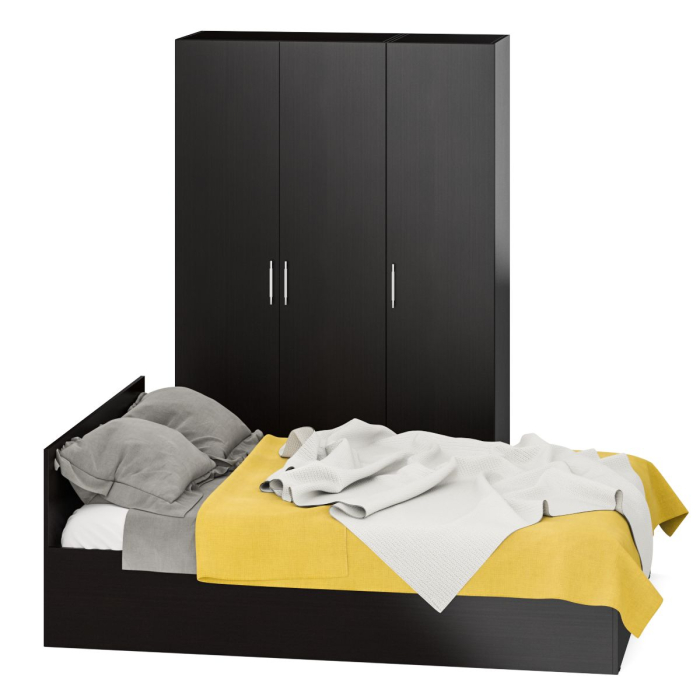 Спальные гарнитуры, Спальный гарнитур № 1 Стандарт с кроватью 1400