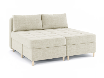 Диван-кровать угловой Оливер 2 еврокнижка-трансформер, рогожка