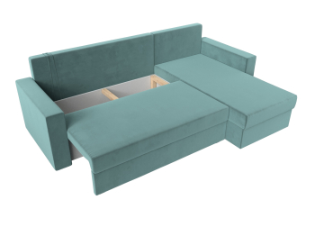 Угловой диван Траумберг Лайт правый угол, велюр