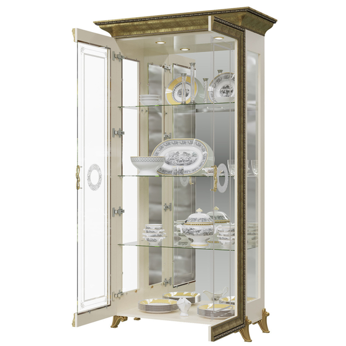 Серванты, Шкаф 2-х дверный Версаль ГВ-02БК